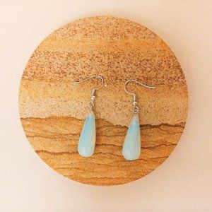 Opal Water Drop Earring